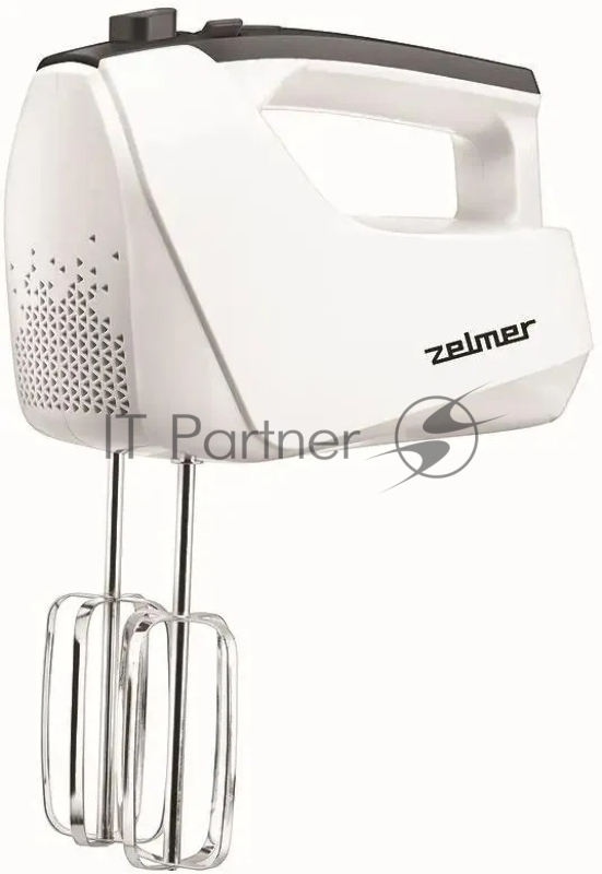 Миксер Zelmer ZHM2550 белый/черный, ручной, 750 Вт, 5 скоростей