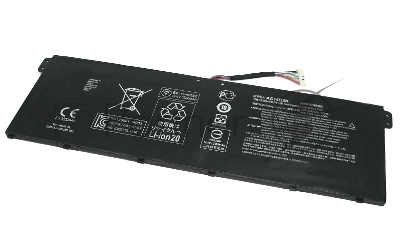 Аккумуляторная батарея для ноутбука Acer CB3-531 15.2V 3300mAh 48Wh (4INP5/60/80)