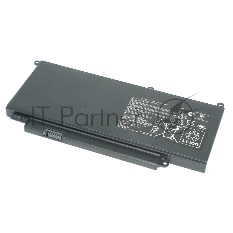 Аккумуляторная батарея для ноутбука Asus N750JK 11.1V 6200mAh C32-N750 черный