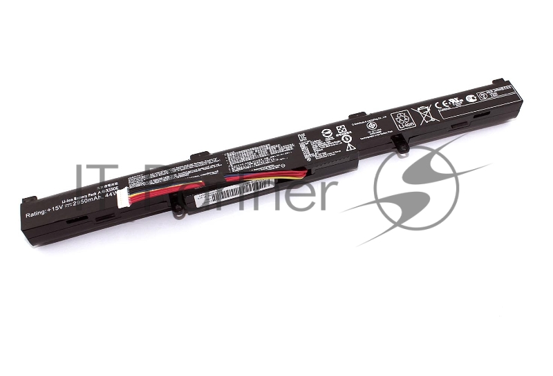 Аккумуляторная батарея для ноутбука Asus X450J 15V 44Wh черный