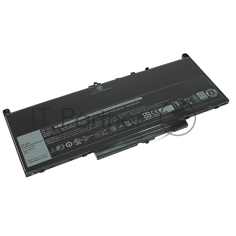 Аккумуляторная батарея для ноутбука Dell Latitude 12 E7270 E7470 7.6V 55Wh