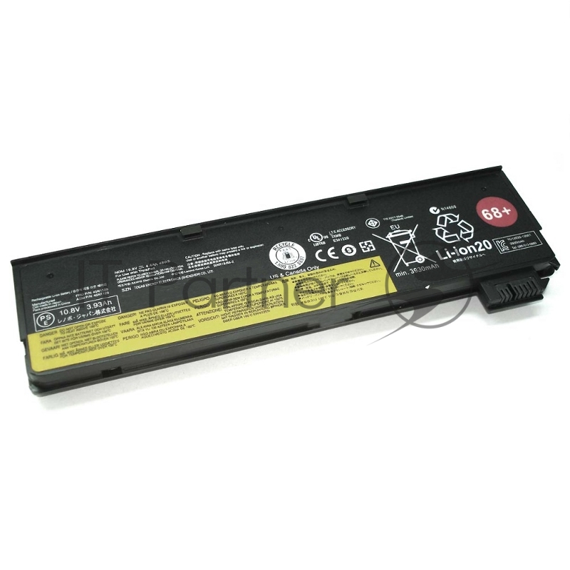 Аккумуляторная батарея для ноутбука Lenovo ThinkPad x240/250 (0C52862 68+) 48Wh черный