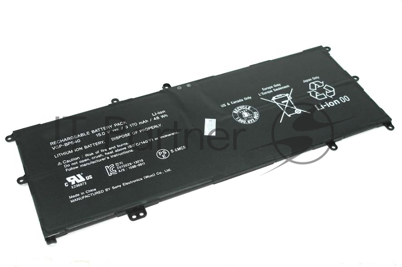 Аккумуляторная батарея для ноутбука Sony Vaio SVF14 SVF15 15.0V 48Wh