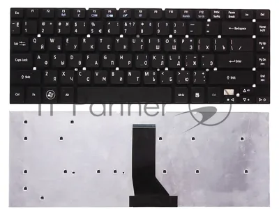 Клавиатура для ноутбука Acer Aspire 3830 3830G 3830T 3830TG 4830 4830G 4830T 4830TG черная