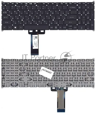 Клавиатура для ноутбука Acer Aspire 3 A317-51 черная