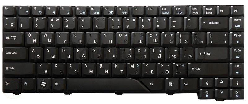 Клавиатура для ноутбука Acer Aspire 4520 4720 5520 5720 6935 6920 5930 черная
