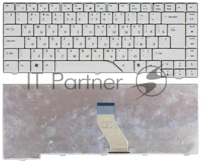 Клавиатура для ноутбука Acer Aspire 4520 4720 5520 5720 белая