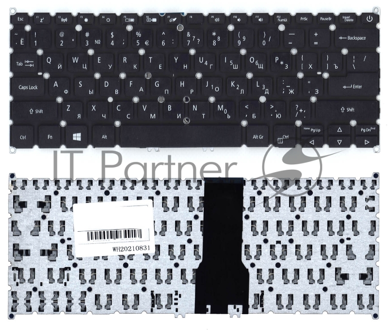 Клавиатура для ноутбука Acer Swift 3 SF314-54 черная