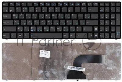 Клавиатура для ноутбука Asus K52 K53 G73 A52 G60 черная с рамкой