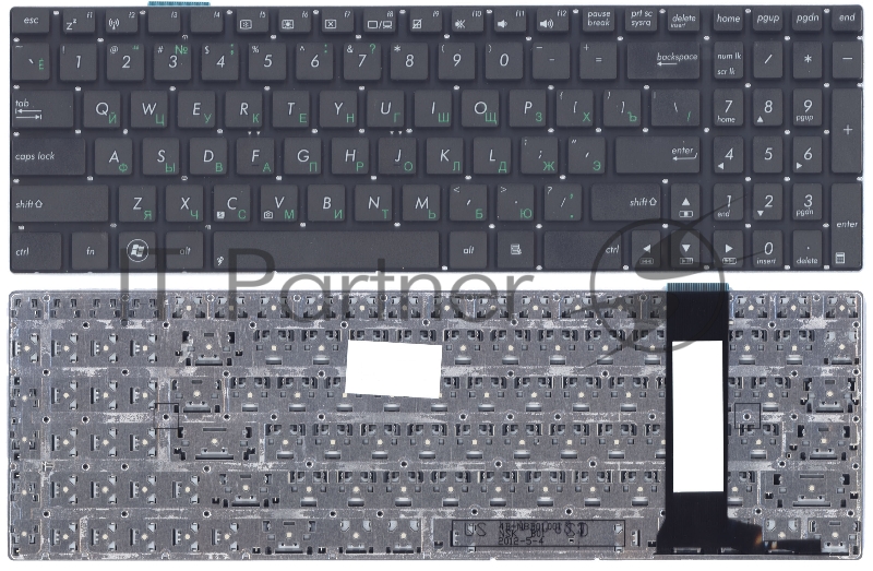 Клавиатура для ноутбука Asus N56 N56V N76 N76V G771 черная