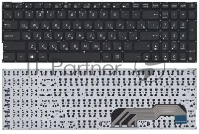Клавиатура для ноутбука Asus X541 черная