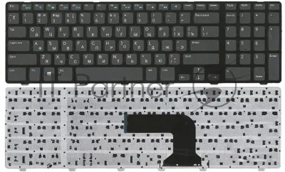 Клавиатура для ноутбука Dell Inspiron 3721 5721 5737 черная