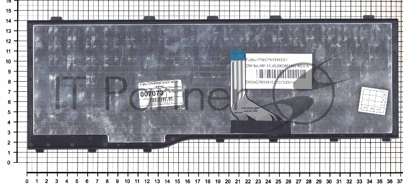 Клавиатура для ноутбука Fujitsu Lifebook AH532 NH532 черная