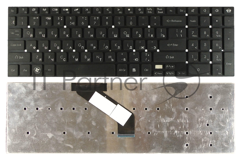 Клавиатура для ноутбука Gateway NV55S NV57H NV75S NV77H TS45 черная