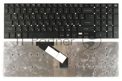Клавиатура для ноутбука Gateway NV55S NV57H NV75S NV77H TS45 черная