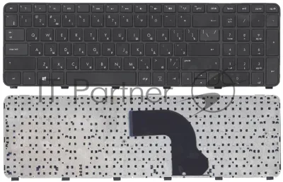Клавиатура для ноутбука HP Pavilion DV7-7000 черная с рамкой