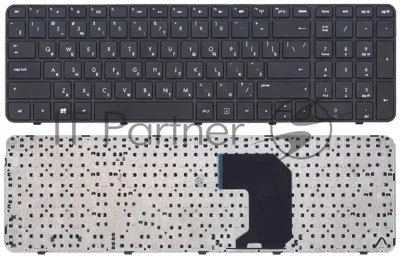 Клавиатура для ноутбука HP Pavilion G7-2000 черная c рамкой