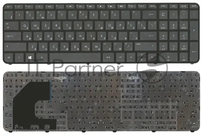 Клавиатура для ноутбука HP Pavilion SleekBook 15 черная с рамкой