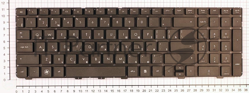 Клавиатура для ноутбука HP Probook 4535S 4530S 4730S черная