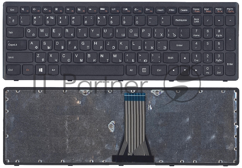 Клавиатура для ноутбука Lenovo G505s Z510 S510 черная
