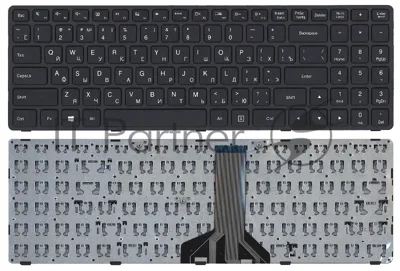 Клавиатура для ноутбука Lenovo Ideapad 300-15 100-15IBD черная