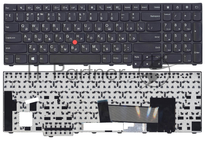 Клавиатура для ноутбука Lenovo ThinkPad Edge E531 L540 черная