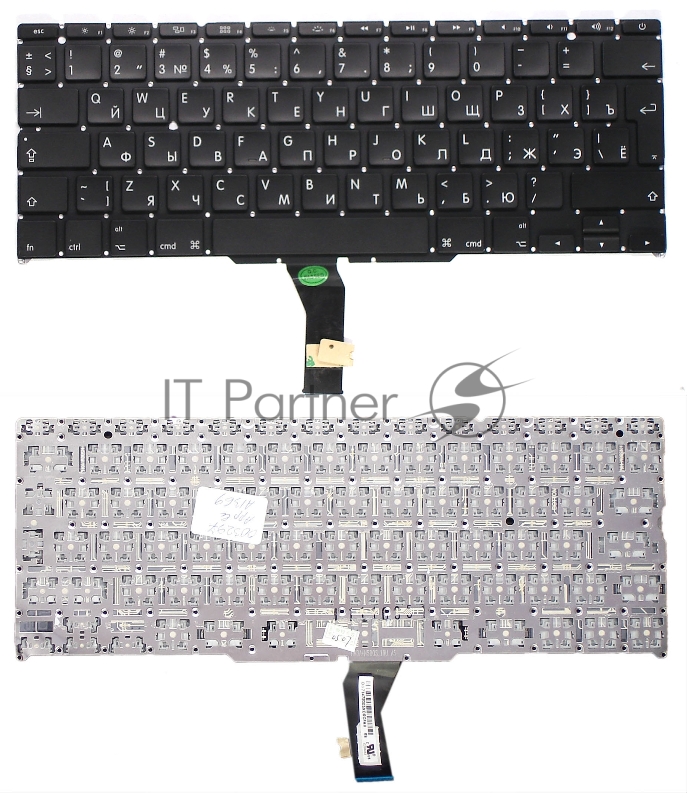 Клавиатура для ноутбука MacBook A1370 большой Enter 2011+ с подсветкой RU