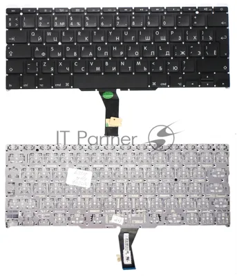 Клавиатура для ноутбука MacBook A1370 большой Enter 2011+ с подсветкой RU