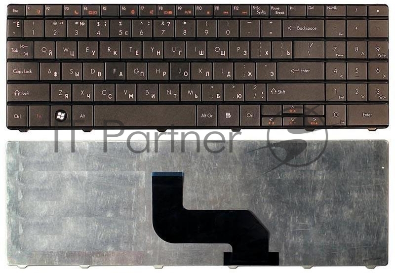 Клавиатура для ноутбука Packard Bell EasyNote DT85 LJ61 LJ63 LJ65 LJ67 LJ71 LJ73 LJ75 TJ61 черная