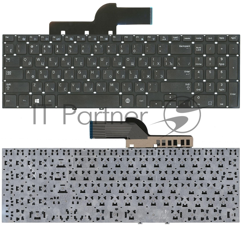 Клавиатура для ноутбука Samsung 355V5C 350V5C NP355V5C NP355V5C-A01 черная