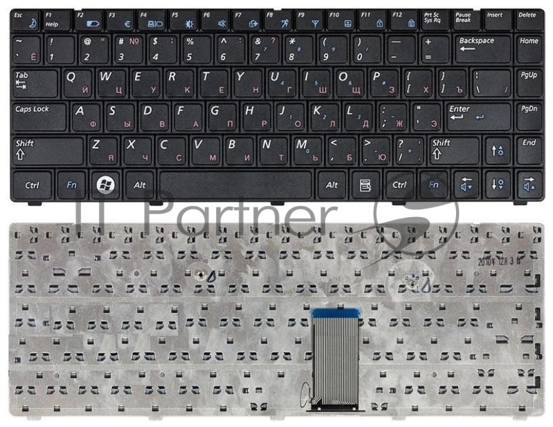 Клавиатура для ноутбука Samsung R420 R418 R423 R425 R428 R429 R469 RV410 RV408 черная