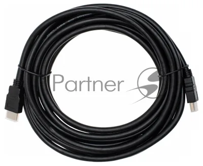 Кабель аудио-видео Cactus CS-HDMI.1.4-5 HDMI (m)/HDMI (m) 5м. позолоченные контакты черный