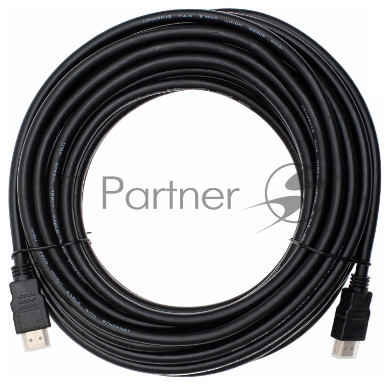 Кабель аудио-видео Cactus CS-HDMI.1.4-10 HDMI (m)/HDMI (m) 10м. позолоченные контакты черный