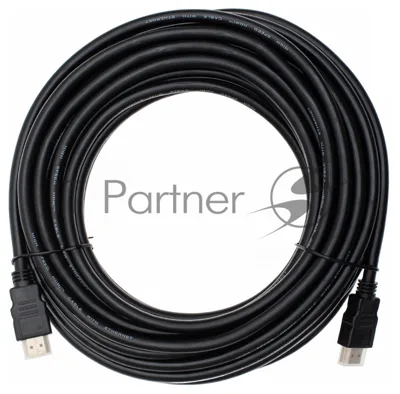 Кабель аудио-видео Cactus CS-HDMI.1.4-10 HDMI (m)/HDMI (m) 10м. позолоченные контакты черный