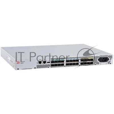 Коммутатор Brocade G610, 24×32 Гбит/с Fibre Channel, управляемый