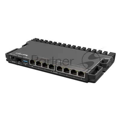 Маршрутизатор MikroTik RB5009UPr+S+IN, 7×1 Гбит/с + 1×2.5 Гбит/с + 1×10 Гбит/с SFP+, управляемый