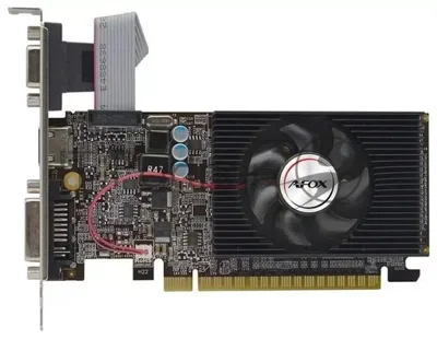 Видеокарта AFOX GeForce GT 610, 1 GB DDR3, 64 bit, HDMI, DVI-D, VGA, GPU 810 MH