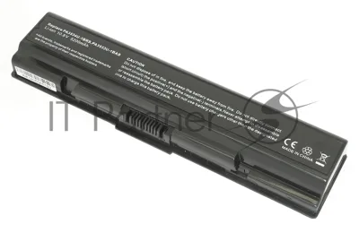 Аккумуляторная батарея для ноутбука Toshiba A200 A215 A300 L300 L500 (PA3534U-1BRS) 52Wh OEM черный