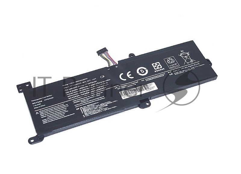 Аккумуляторная батарея для ноутбука Lenovo IdeaPad 320 (L16L2PB2) 7.4V 30Wh OEM черный