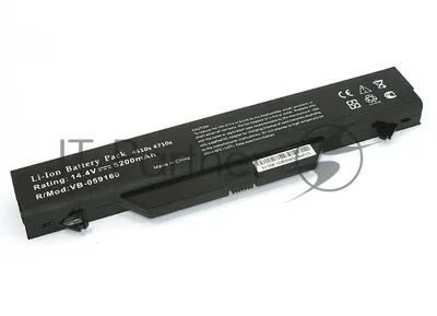 Аккумуляторная батарея для ноутбука HP Compaq 4510s 4710s (HSTNN-IB89) 14.4V 5200mAh OEM черный