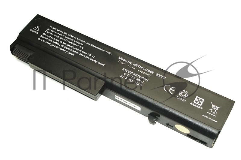 Аккумуляторная батарея для ноутбука HP Compaq 8440p (HSTNN-I44C) 11.1V 5200mAh OEM черный