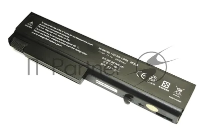 Аккумуляторная батарея для ноутбука HP Compaq 8440p (HSTNN-I44C) 11.1V 5200mAh OEM черный