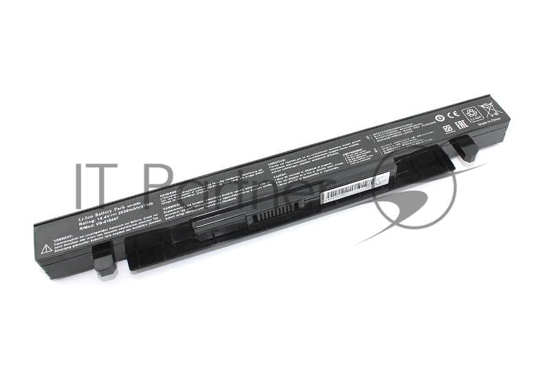 Аккумуляторная батарея для ноутбука Asus X550 14,4V 2600mAh OEM черный