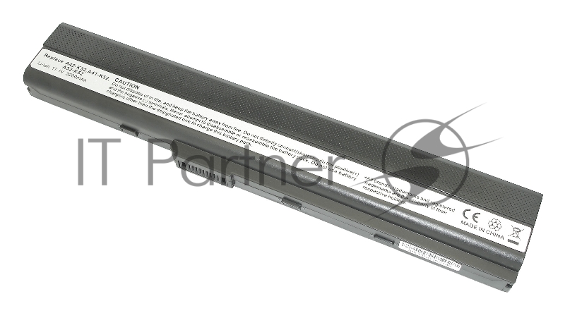 Аккумуляторная батарея для ноутбука Asus A42, A52, K52 5200mAh A32-K52 OEM черный