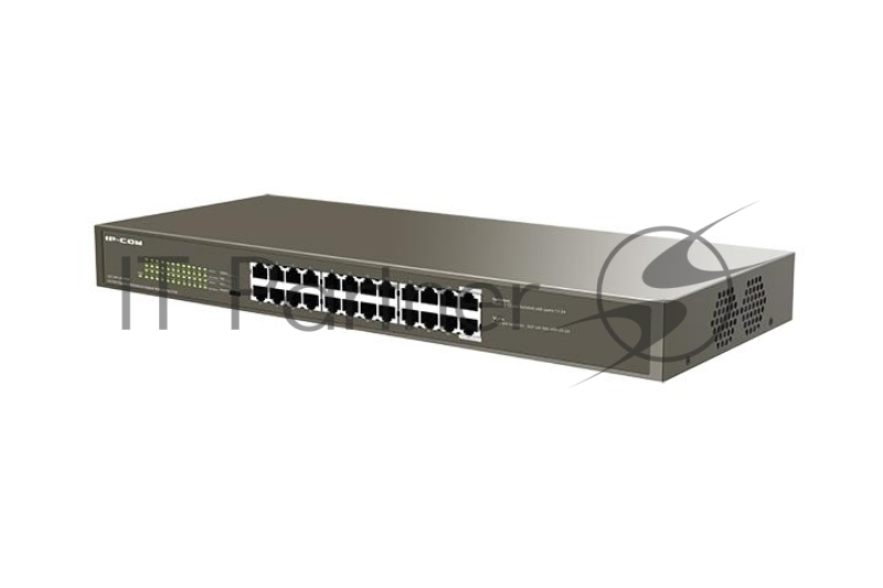Коммутатор IP-COM G1124P-24-250W, 24×1 Гбит/с PoE, неуправляемый