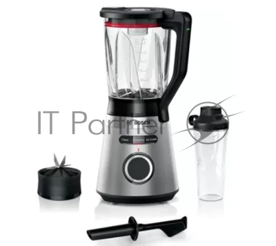 Блендер стационарный Bosch MMB6384M черный/нержавеющая сталь, 1200 Вт, 3 скорости