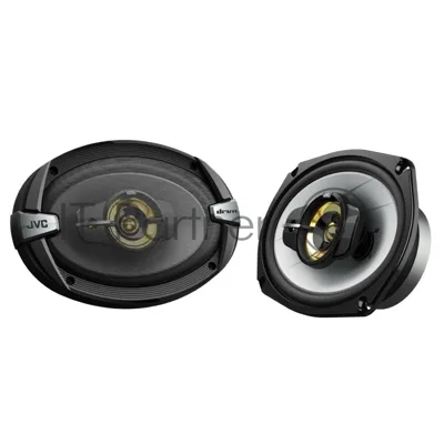 Колонки автомобильные JVC CS-DR693HP 4Ом 15x23см (6x9дюйм) (ком.:2кол.) коаксиальные трехполосные