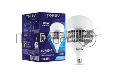 Лампа светодиодная TOKOV ELECTRIC 100Вт HP 6500К E40/Е27 176-264В