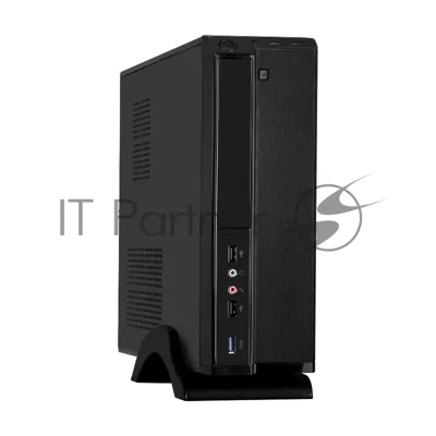 Компьютерный корпус Desktop ExeGate MI-207U-450W-8 EX288783RUS(miniITX/mATX, БП M450 с вент. 8см, 1*USB+1*USB 3.0, аудио, черный)