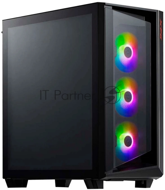 Компьютерный корпус ADATA XPG CRUISERST черный Mid-Tower, Micro-ATX, Mini-ITX, Standard-ATX
